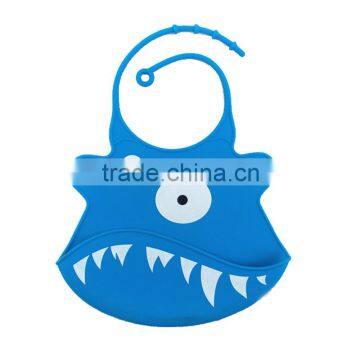 Unisex Non-Toxic Silicon Infant Feeding BPA Free silicone bibs for kids