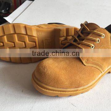 High-grade suede leather fahion safety shoe