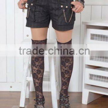 GLP PUNK VISUAL KERA BLACK BONDAGE PANTS 71069