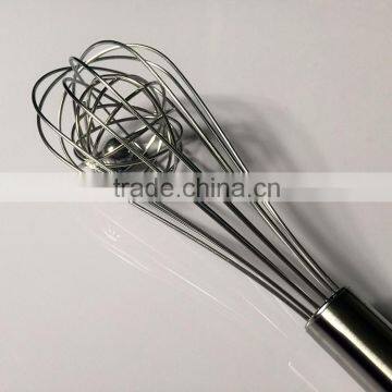 new products kitchen whisk with stainless steel ball in wire head