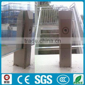 High quality SS304/316 grade glass pool fence spigot