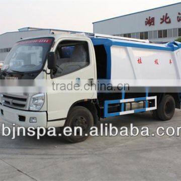 Best price garbage compactor truck , 5 ton garbage truck for sale