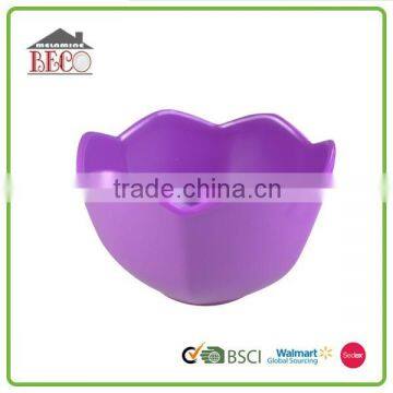 Wholesale eco friendly home restaurant melamine purple picnic salad bowl