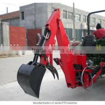 hot sale 4x4 compact tractor with loader and backhoe