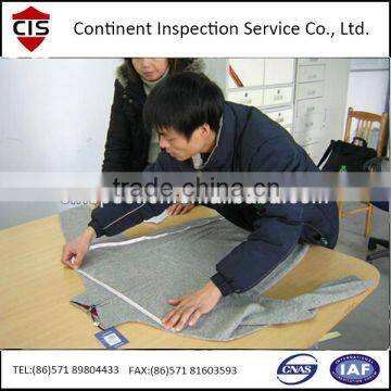 During Production Inspection(DPI)/garment quality control