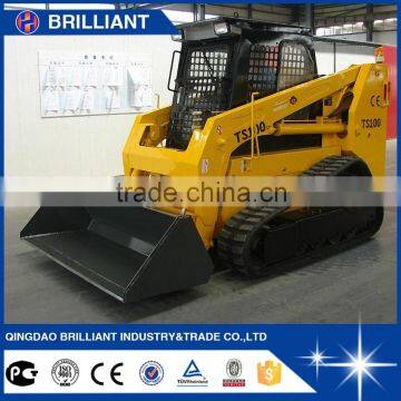 From China Mainland Skid Loader Broom Skid Steer Tyres Mini Steer