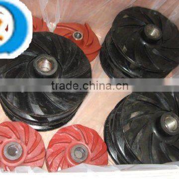 Pump impeller for centrifugal pumps Rubber impeller price pump parts Shijiazhuang Hebei