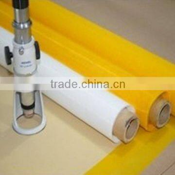 White and Yellow Polyester and Nylon Silk Screen Printing Mesh photo-2