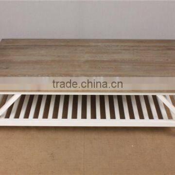 Antique Wooden Coffee Table photo-2