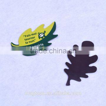 Guangzhou Factory Custom Cheap Promotional Gift Leaf Shape Soft Pvc Fridge Magnet photo-4
