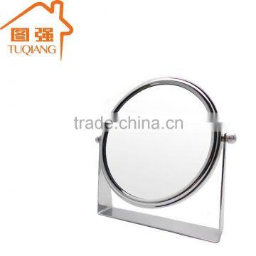 Metal framed beauty salon vanity mirror