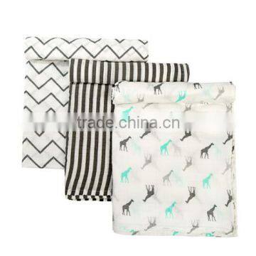 Baby Cotton Muslin Swaddle Blanket Cotton Muslin Swaddle Blanket photo-2