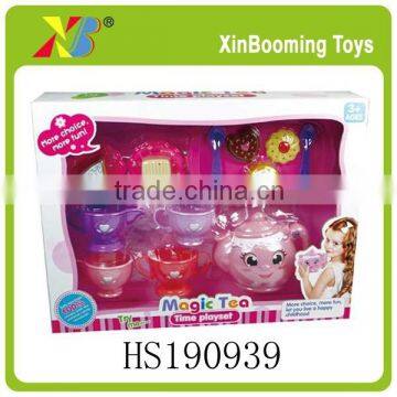 Best selling plastic tea set toy , kitchen toy