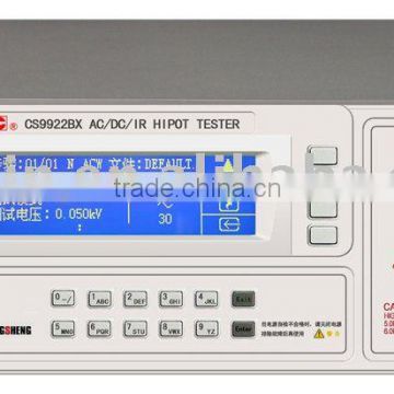 5kv 100ma 500va hipot tester Programmable Insulation Resistance/ Hipot Tester