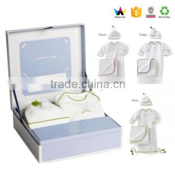 Customized luxury paper storage box ,Paper display designer box for baby cloth,Pulling Tension MAX in storage gift box