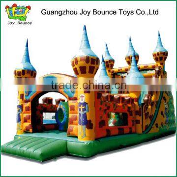 2015 knight castle mega theme inflatable slide