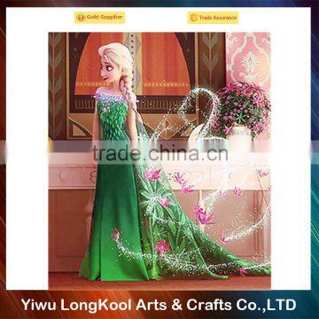China Manufacturer Direct Sale Fancy Princess Tutu Dresses Wholesale Kids Frozen Dresses photo-3