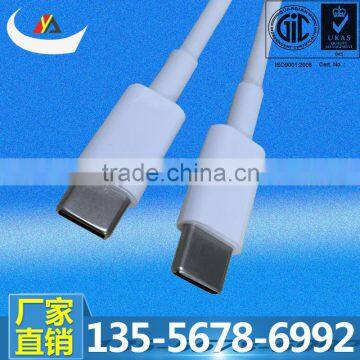 High Speed USB 3.1 Type C to Type C 3.5 OD for mobile phone Charger Cable