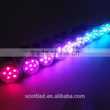 Waterproof 35mm 6pcs Digital Addressable Outdoor Computer Controlled Led Display Pixel Dot Light photo-4