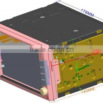 Car Multimedia System FM AM RDS 2 Din Car Audio photo-3