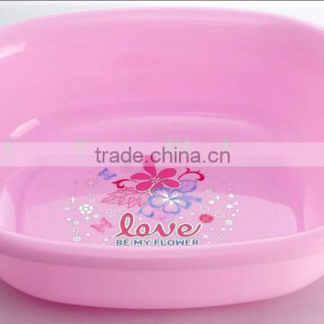 wholesale high grade large size plastic rectangular basin cup ,palstic wash basin ,plastic foot basin