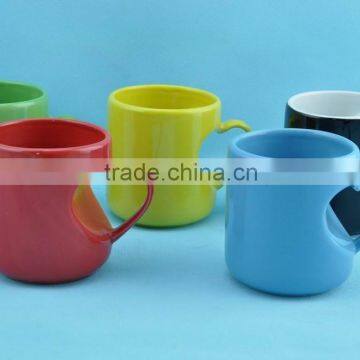 Keylink heart shape mug in different colors