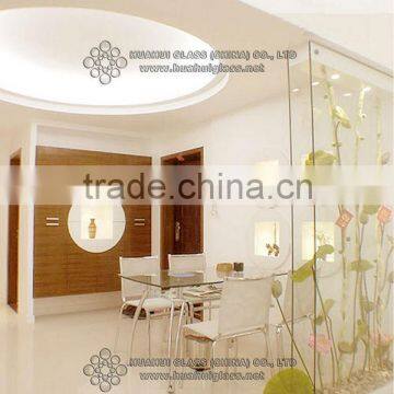 Good Quality Tempered Table Top Glass for living room with CE, CCC Certificate