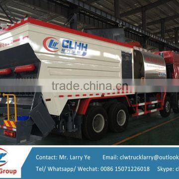 8x4 Sinotruck Howo 10m3 asphat tank 16m3 gravel tank asphalt synchronous chip sealer