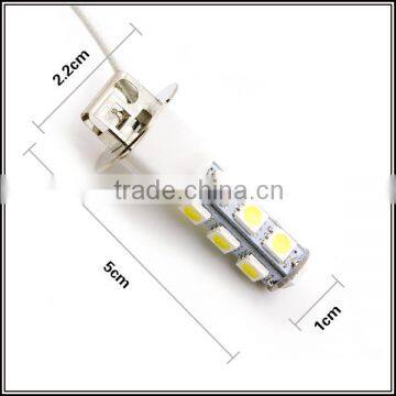 Good Quality Factory Price DC12V H3 Fog Light Lamp 5050 LED 13 SMD Car Lights Accessories