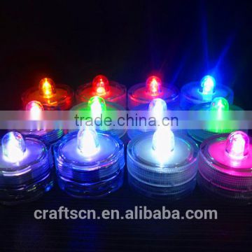 Waterproof led candle lights made of eco-friendly material