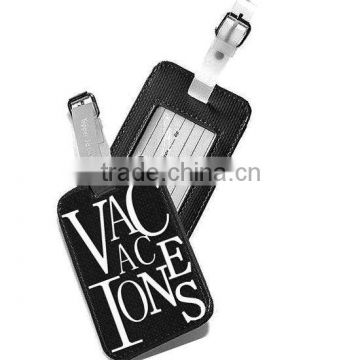 pvc luggage tag