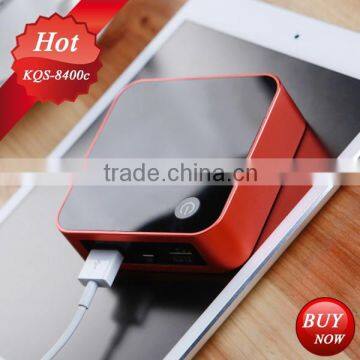 8400mah power bank 5V/1A 5V/1.5A advertising gift