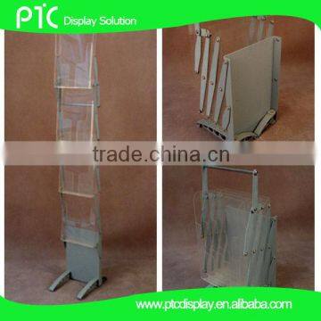 Modern style brochure display frame