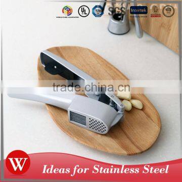 Hand-held 2 in 1 Function Kitchenware Aluminum Alloy Garlic Tool photo-6