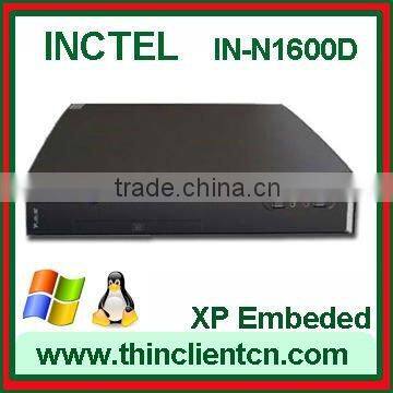 INCTEL with Intel Atom DUAL CORE 1.6 Ghz 1G DDR2 4G DOM thin client