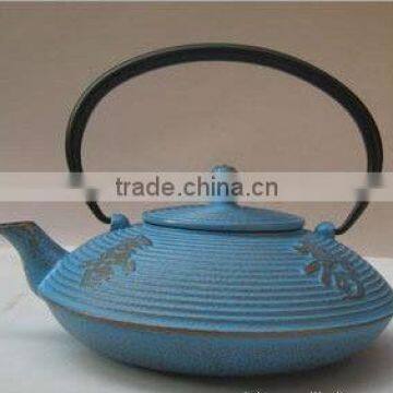 cast iron teapot