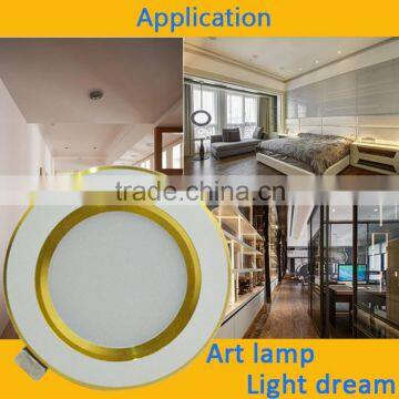 Top Quality Golden 5w Nice LED Panel Lights Downlights photo-3
