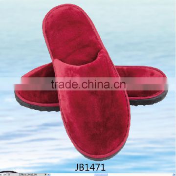 Cheap Wholesale Indoor Slippers with EVA Sole Plush Slippers for women and men