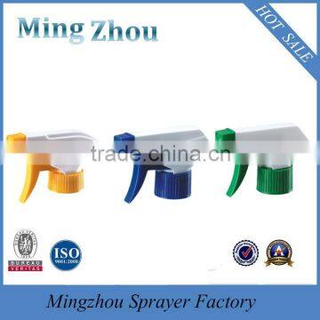 MZ-PP colorful high quality plastic trigger sprayer for bottle