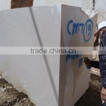 Beige Marble Quarry in Turkey