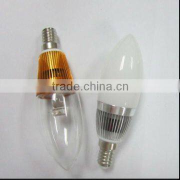 hot sale energy saving 3w dimmable led candle bulb