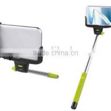 2014 popular extendable handheld bluetooth monopod selfie stick from shenzhen factory