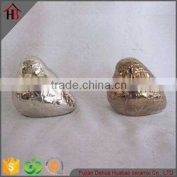 fancy electroplate unique ceramic craft decor