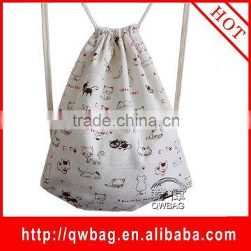 Reasonable In Price Wholesale Cheap Canvas Cotton Drawstring Bag photo-6