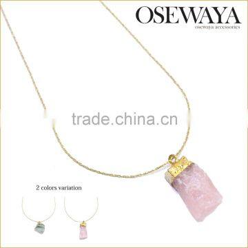 costume vintage fashion necklace trendy druzy collection