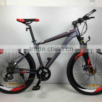 26'' 24 speed aluminum mountain bike frame mountain bicycle bike