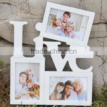 2016 plastic live Photo Frame/love tree frame