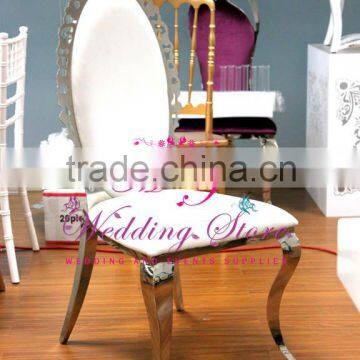 royal wedding stainless chair