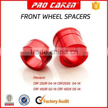 motorcycle accessories aluminum alloy wheel hub spacers for CRF250 CRF450