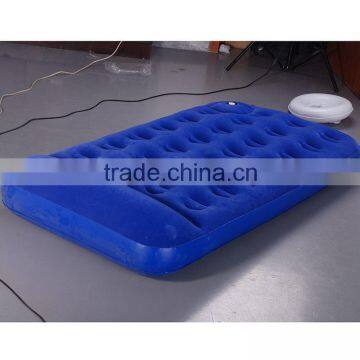 air mattress flocked pvc air bed mattress for outdoor